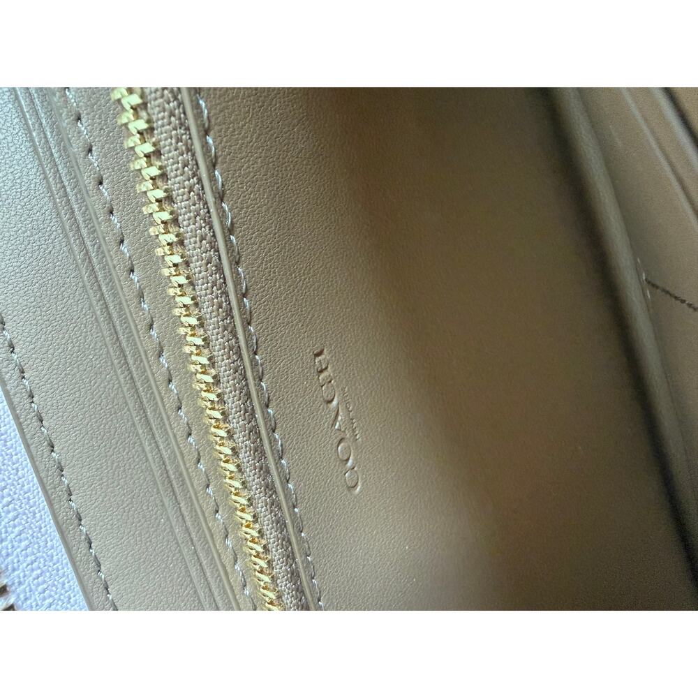 Coach Floral Light Pink Zip Around Wallet - Picture 6 of 7